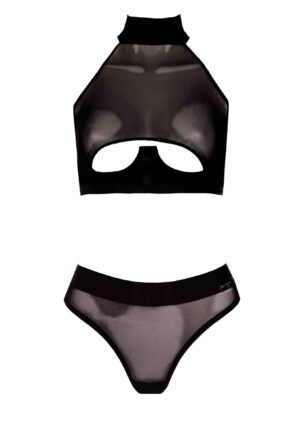 black lingerie set