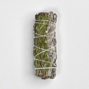 White Sage with Rosemary Smudge Stick