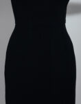 midi dress in black