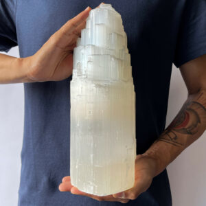 Selenite Crystal Tower-30cm