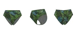 Jungle Goa Tan-Through Swimsuit